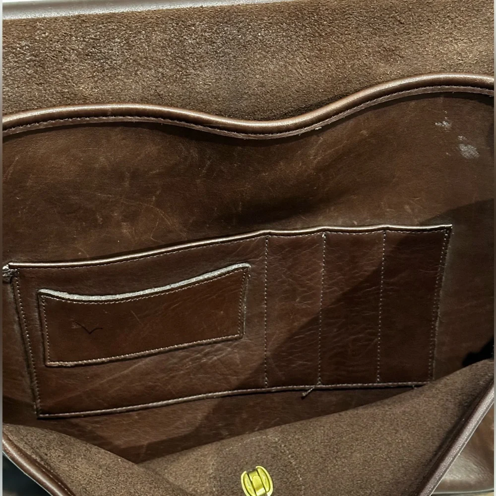 Vintage COACH Leather/Soft Briefcase
